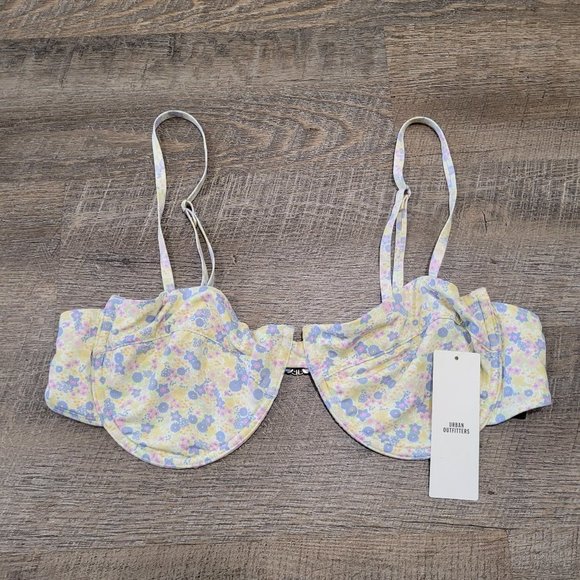 Urban Outfitters Other - NWT URBAN OUTFITTERS | Out from Under Floral Swim Bikini Top | Sz. L